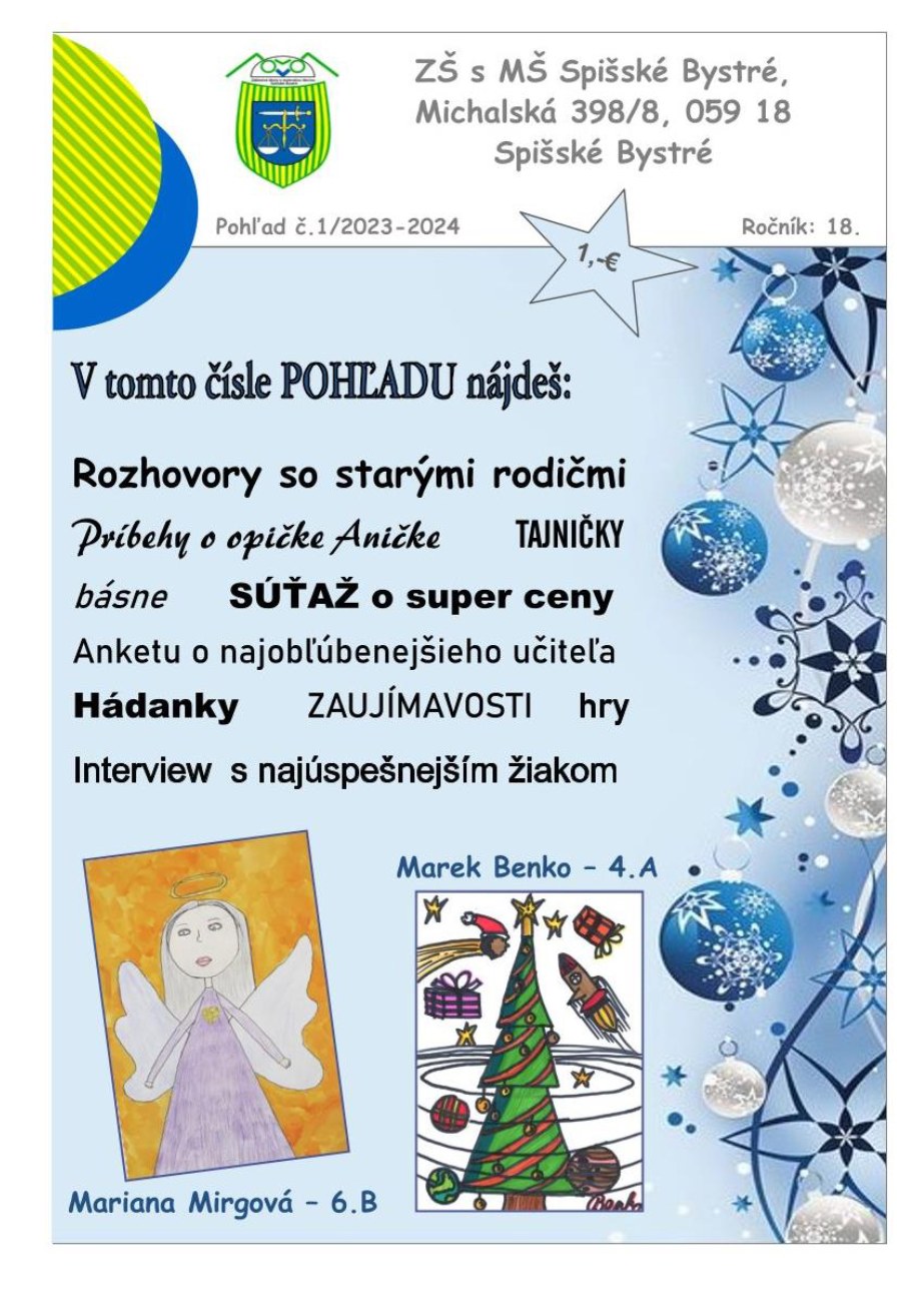 Obálka POHĽAD č. 1/2023–2024